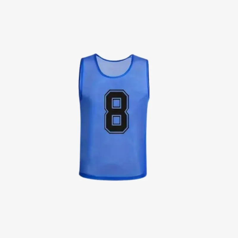 TeamPro Numbered Football Shirts