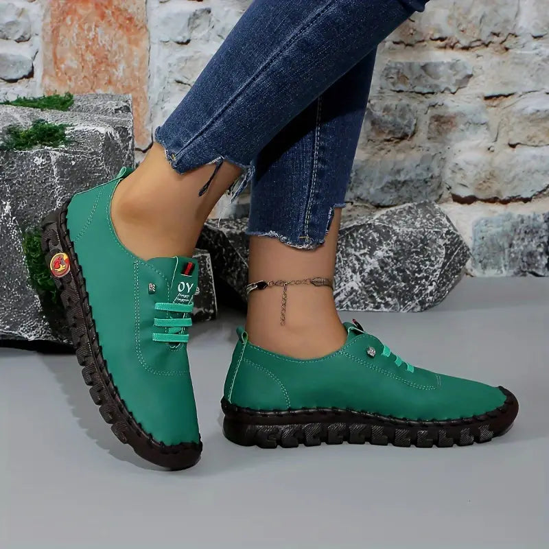 Maya - Lightweight non-slip leather shoes