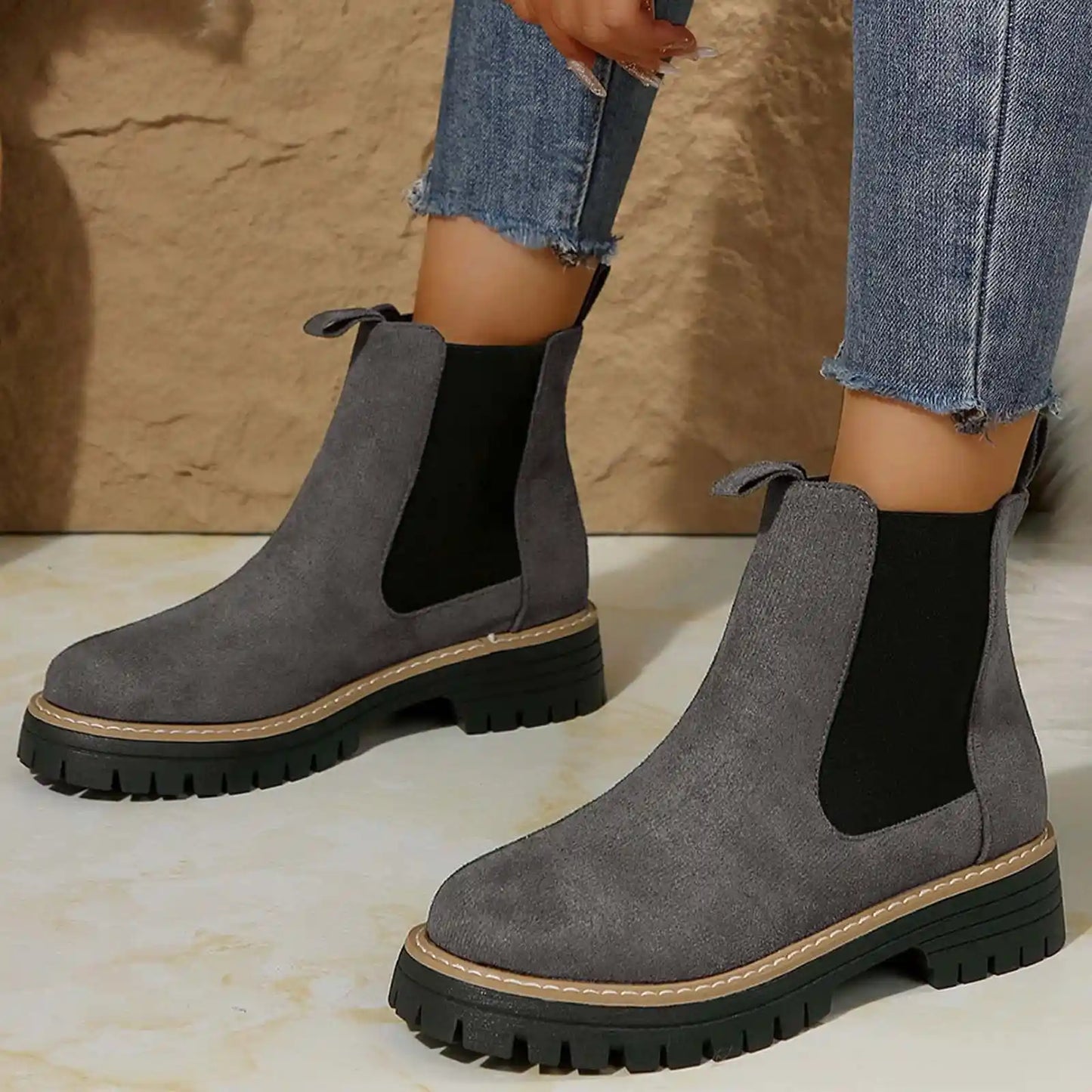 Comfortable ankle boots