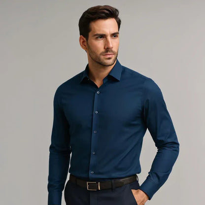 Chemise infroissable