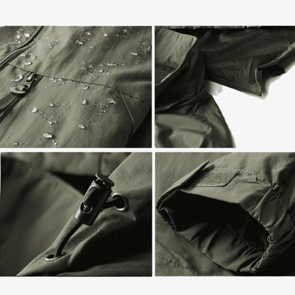 Men's Windproof Jacket with DWR Treatment |