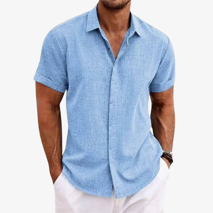 Lightweight Linen Shirt – BreezeFit™