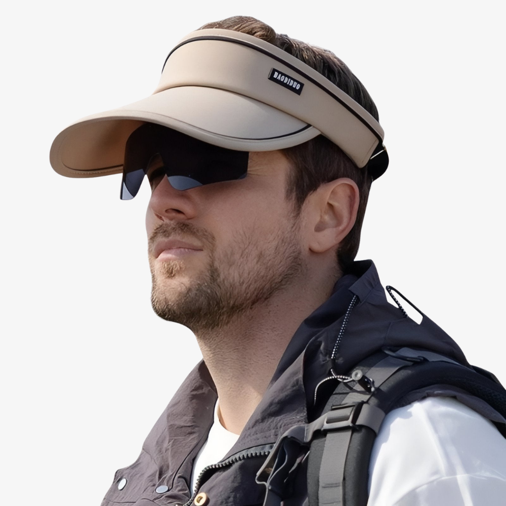 Visor cap with integrated goggles
