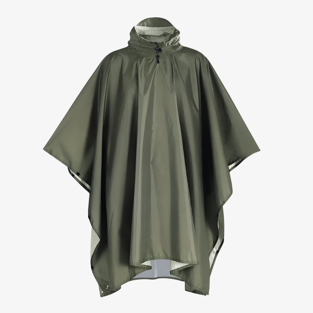 Hiking rain poncho