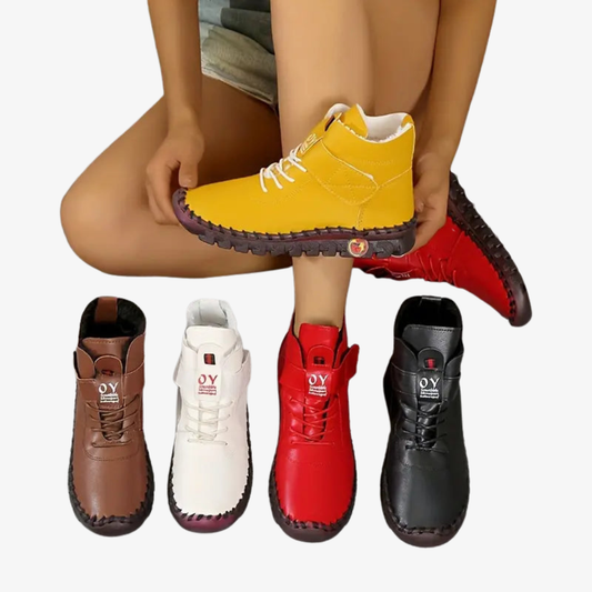 Maya - Non-slip Leather High Shoes
