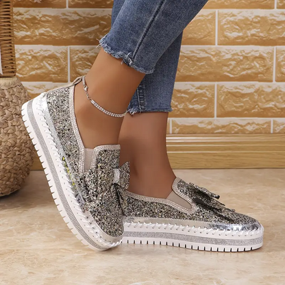 Mocassins pailletés