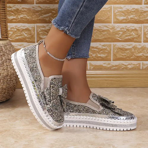 Mocassins pailletés