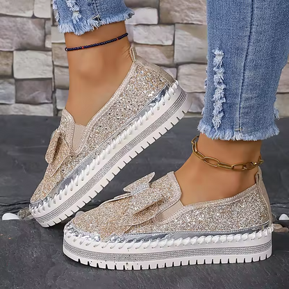 Mocassins pailletés