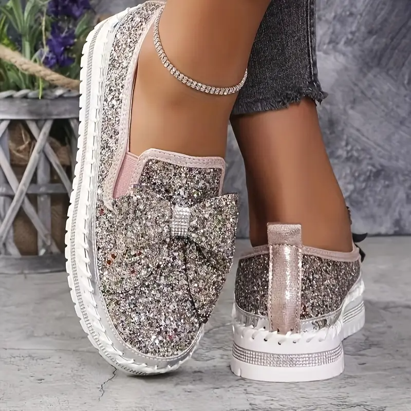 Mocassins pailletés