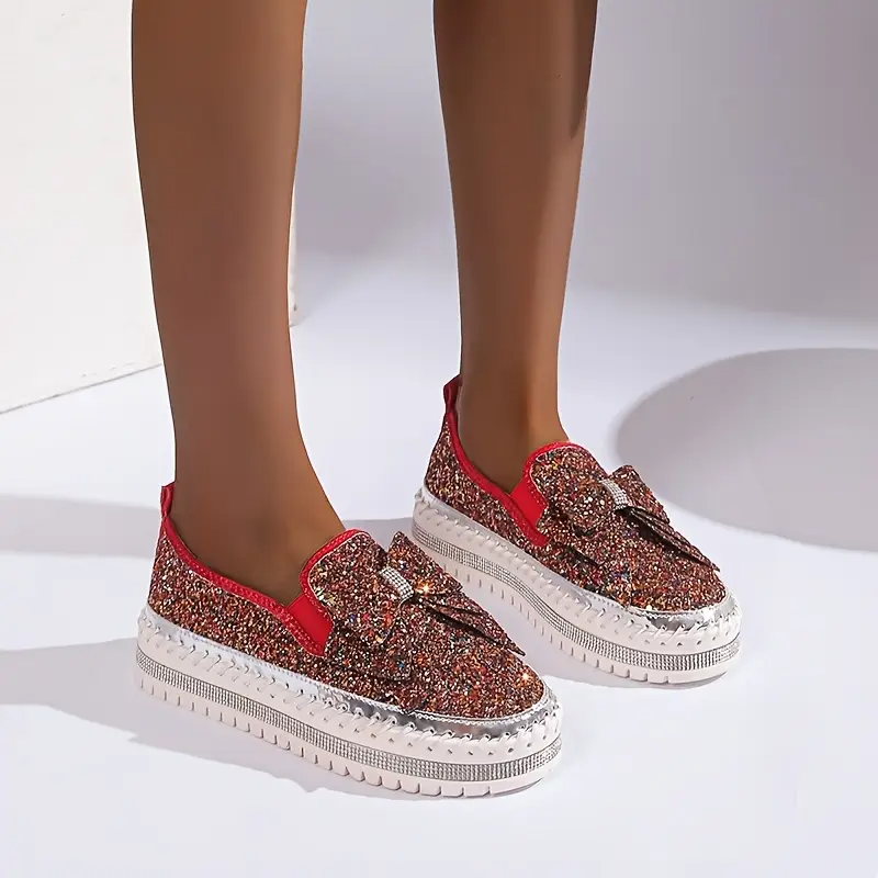 Mocassins pailletés