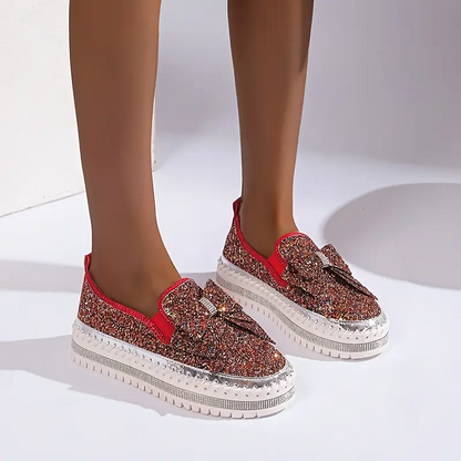 Mocassins pailletés