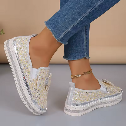 Mocassins pailletés