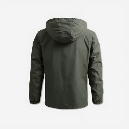 Men's Windproof Jacket with DWR Treatment |