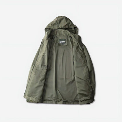 Men's Windproof Jacket with DWR Treatment |